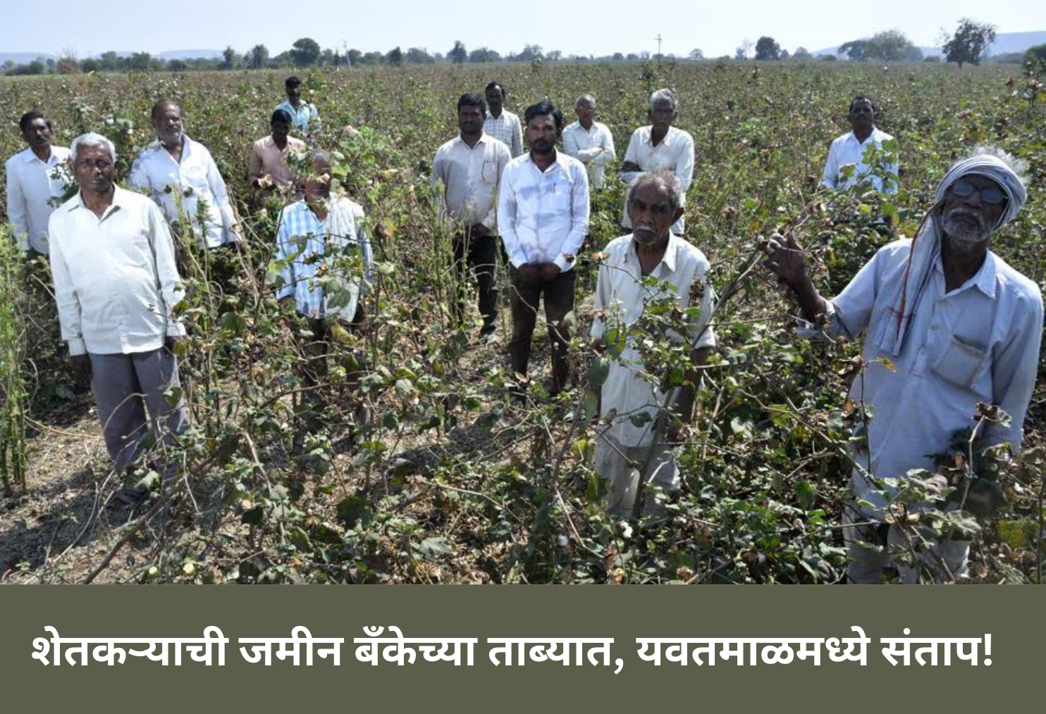 Bank Seizes Farmer's Land, Outrage in Yavatmal!