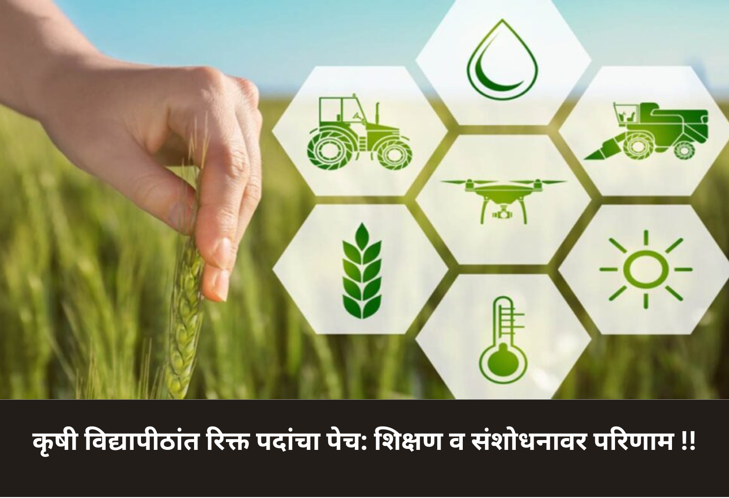 Agri Varsities Vacancies: Research & Teaching Hit!