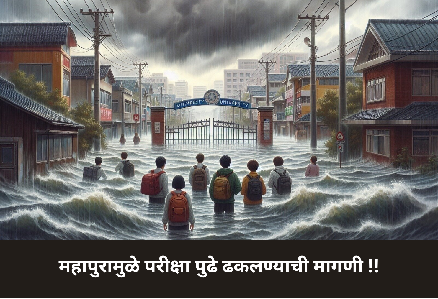Floods Trigger Demand to Postpone Exams!
