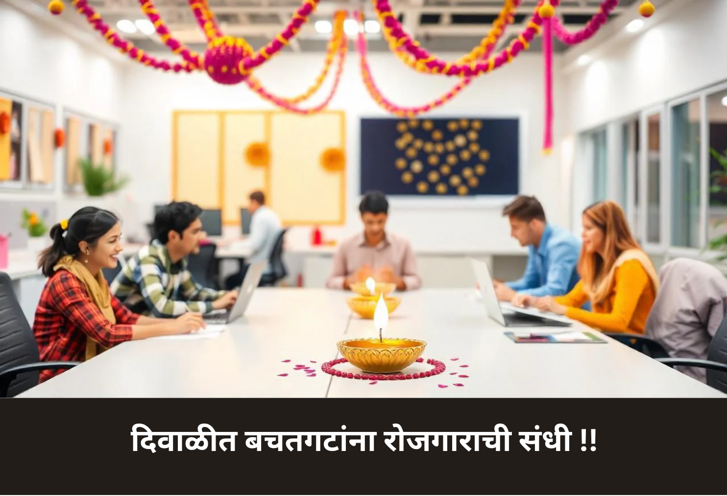 Employment opportunities for self-help groups during Diwali!