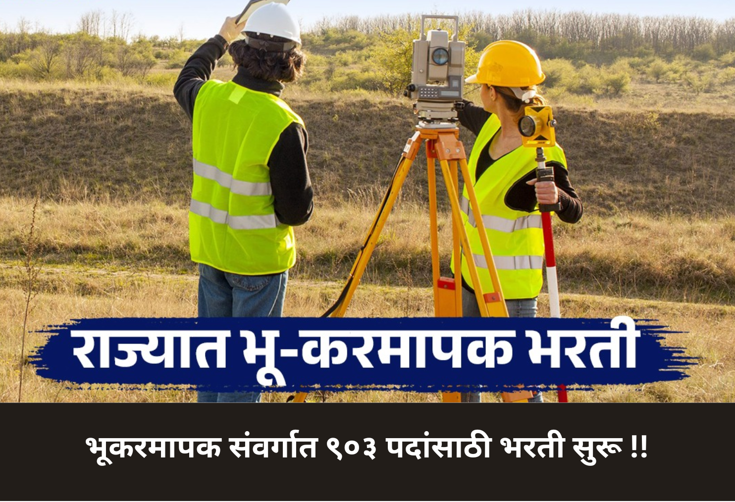  903 Surveyor Posts Recruitment Begins!