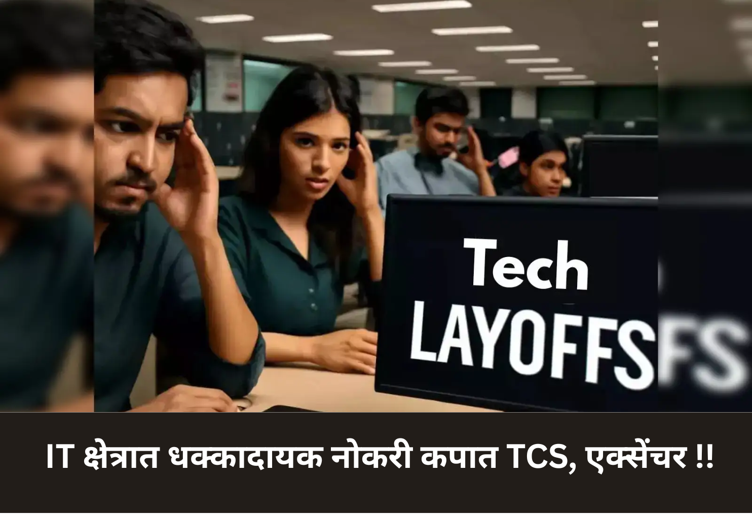 Shocking Job Cuts in IT: TCS & Accenture!