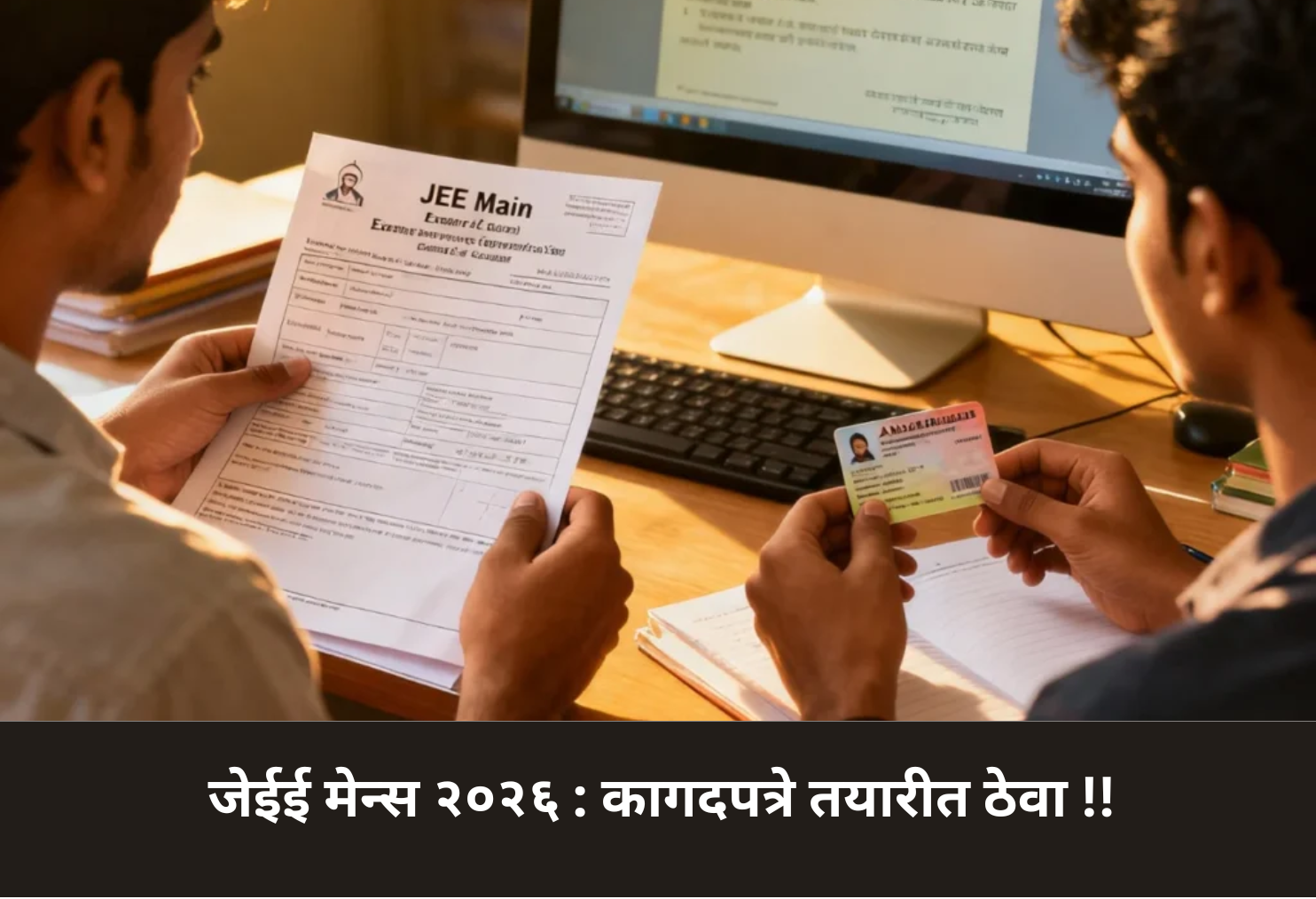 JEE Mains 2026: Keep Documents Ready!