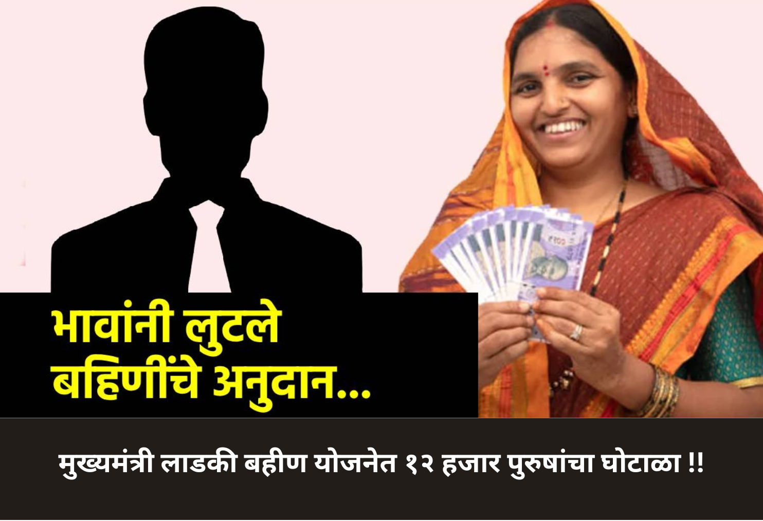 Major Scam in CM Ladki Bahin Yojana – 12,000 Men Found Ineligible!