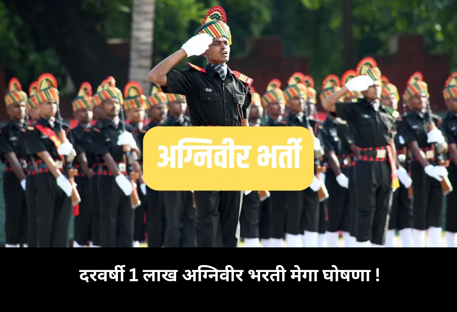 Army to Recruit 1 Lakh Agniveers Annually!