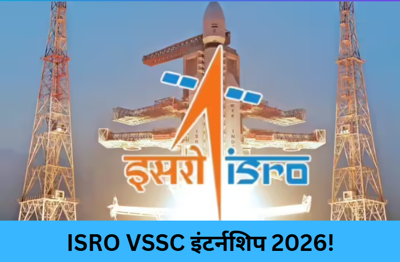 ISRO VSSC Internship 2026 Open!