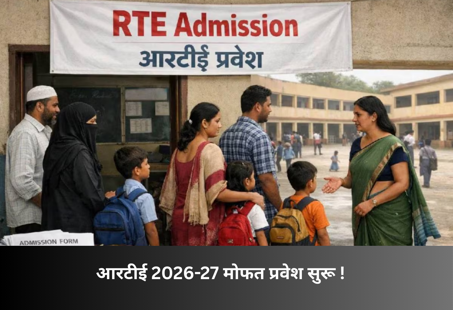 RTE 2026-27 Free Admission Begins!