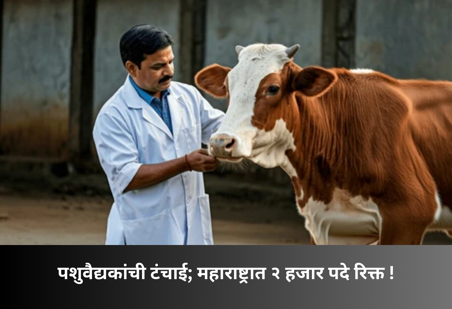 Veterinary Doctor Shortage; Maharashtra Faces Major Vacancies!