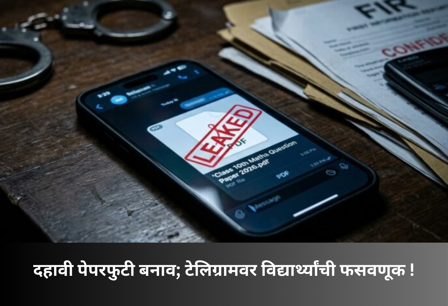 Fake SSC Paper Leak Scam on Telegram!