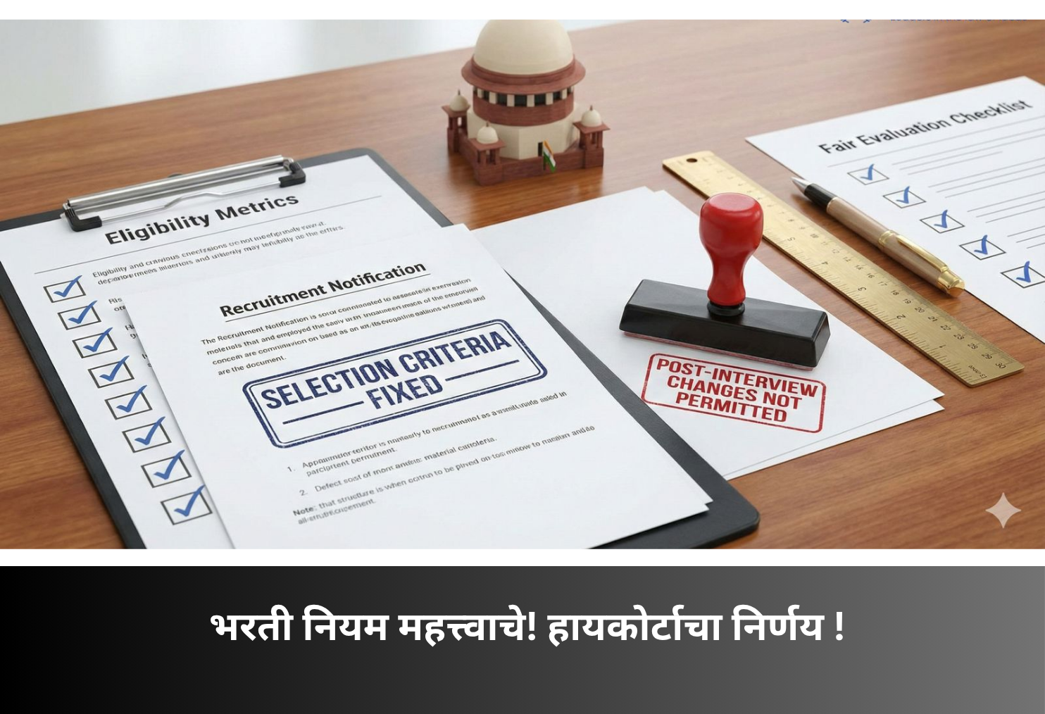 Recruitment Rules Matter! High Court Decision!